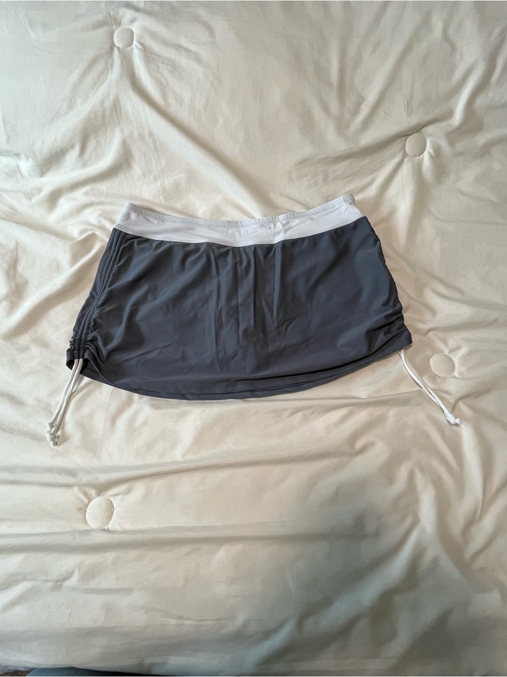 Free Country Gray Swim Skirt Size Large (12/14)
